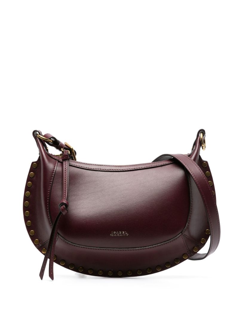 Red Oskan Leather Cross Body Bag