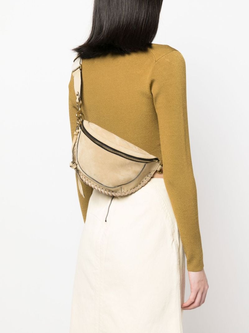Neutral Skano Suede Belt Bag