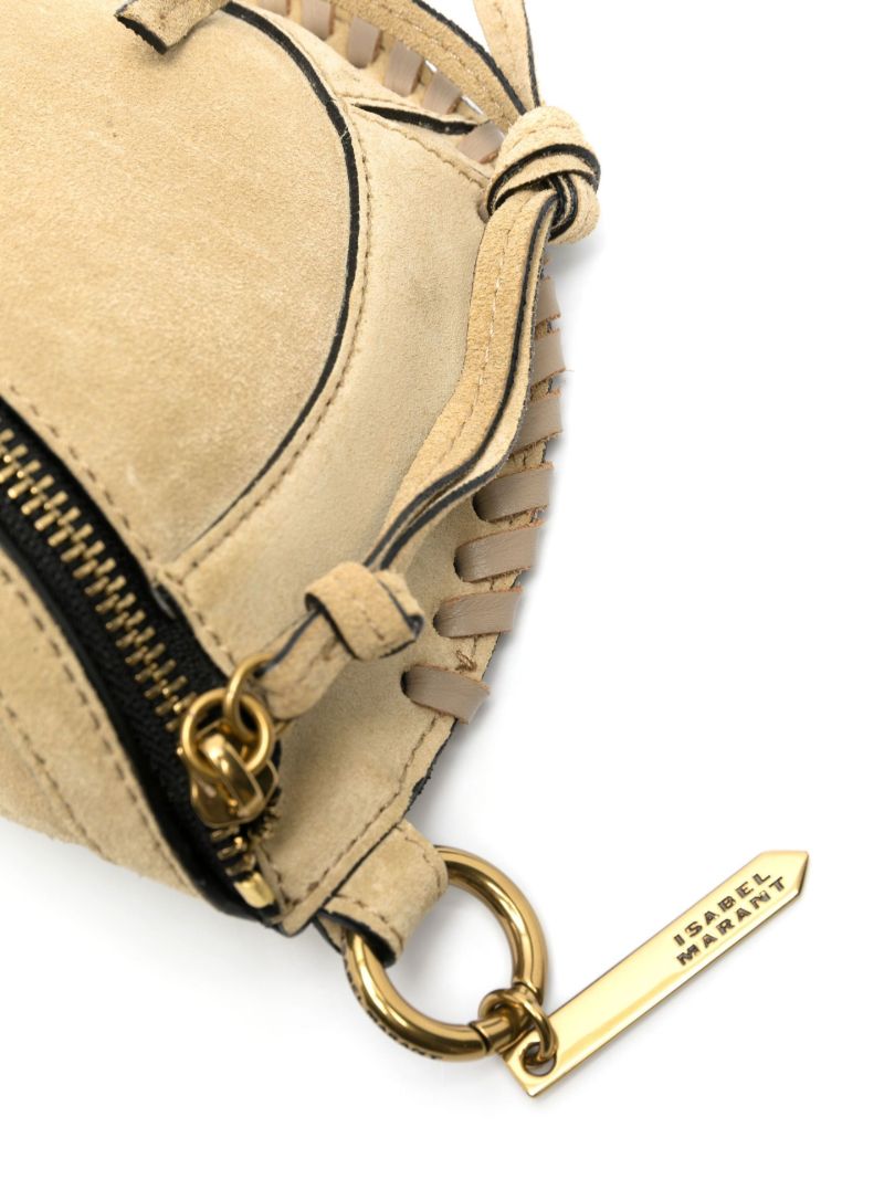 Neutral Skano Suede Belt Bag