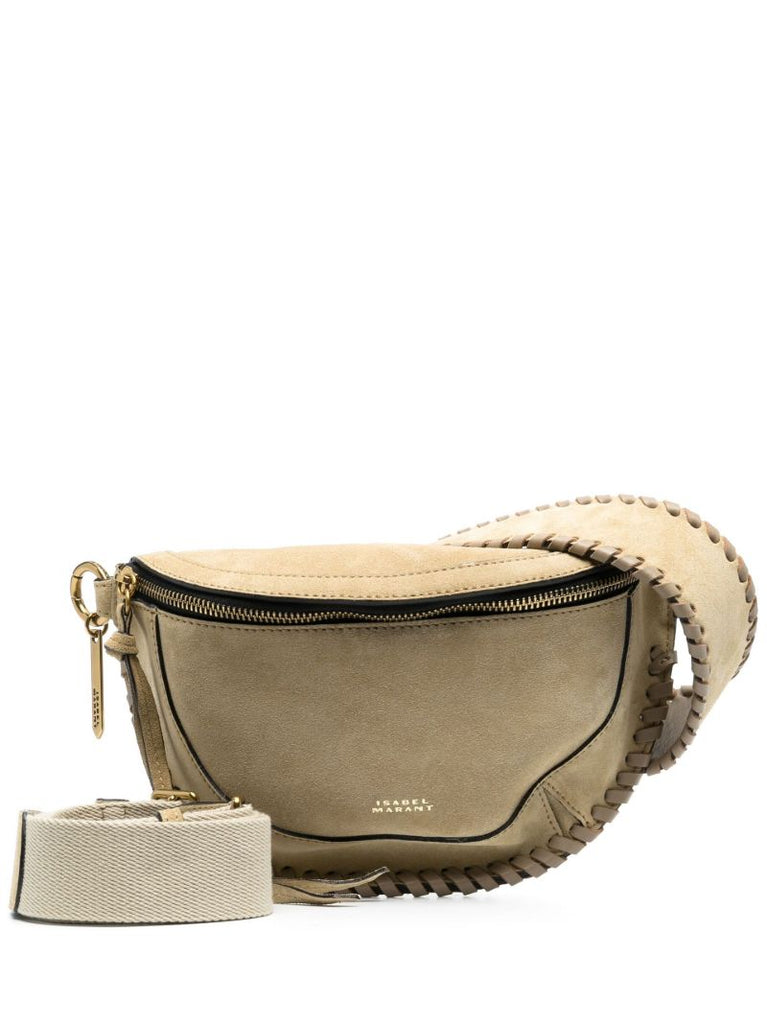 Neutral Skano Suede Belt Bag