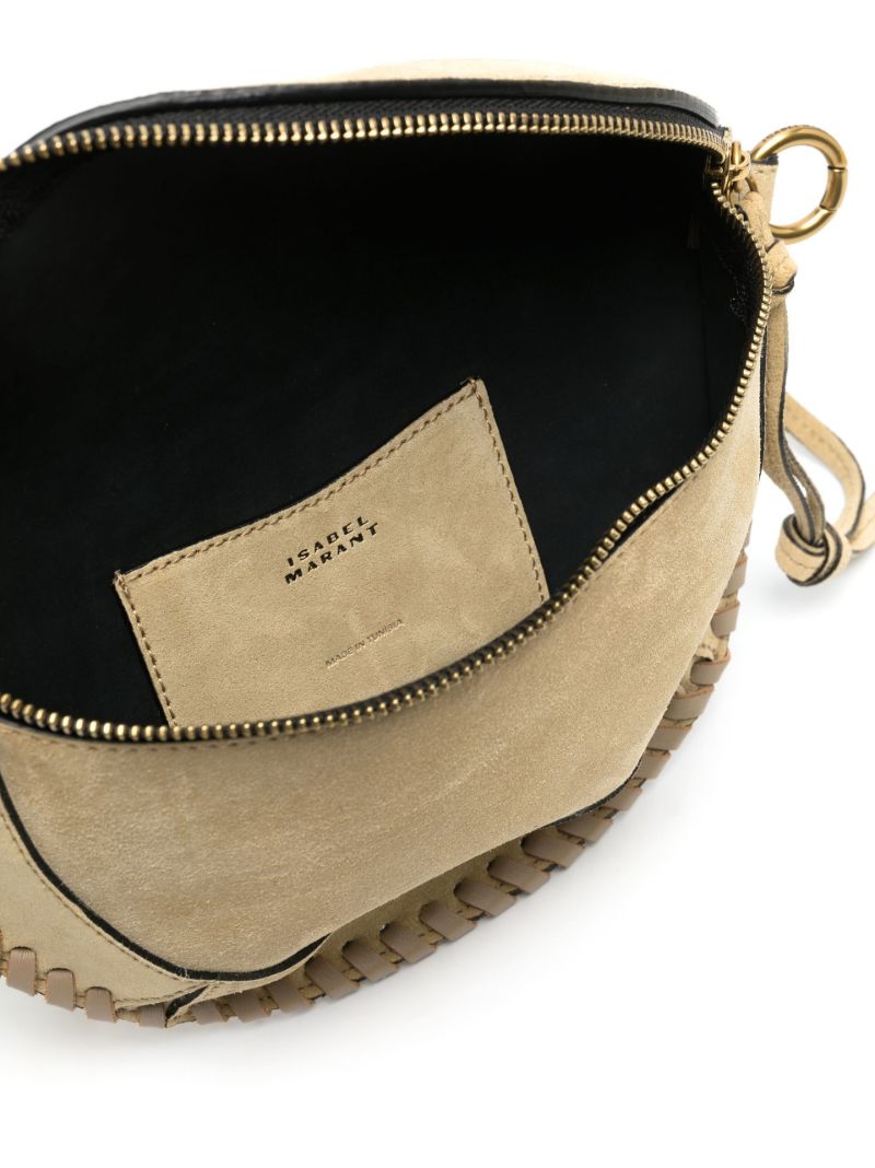 Neutral Skano Suede Belt Bag