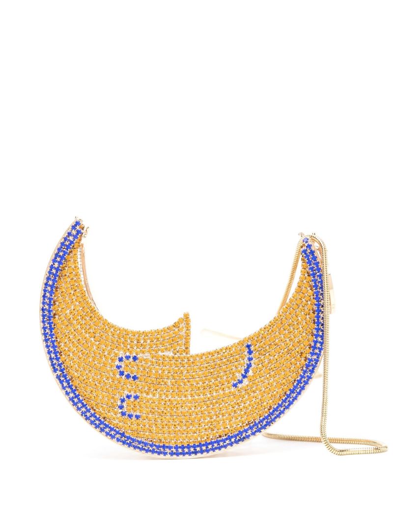 Gold Luna Crystal Mini Bag