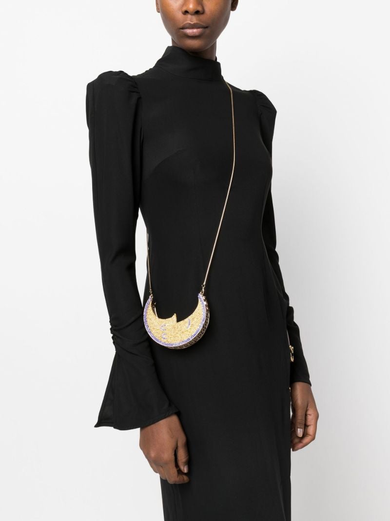 Gold Luna Crystal Mini Bag