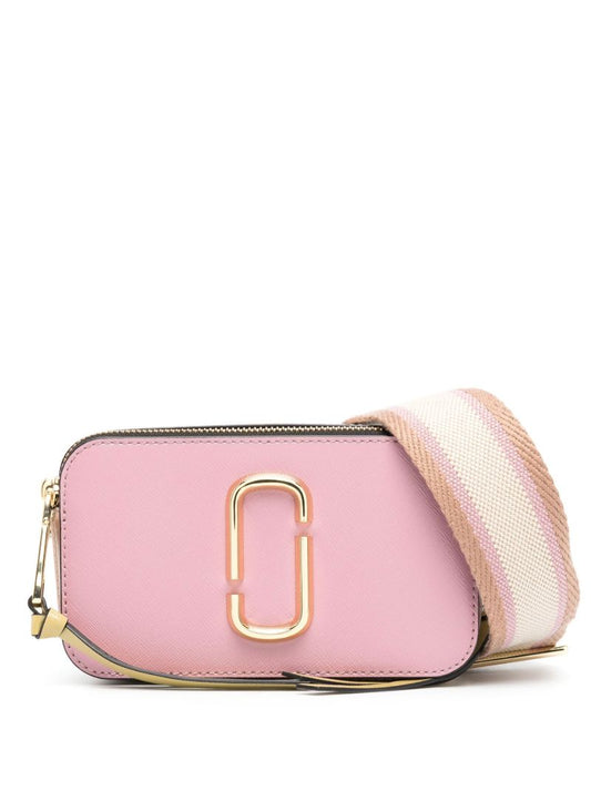 Pink the Snapshot Leather Shoulder Bag