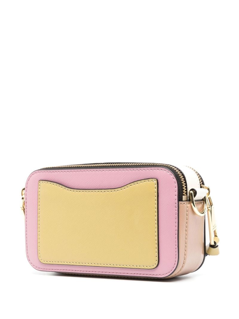 Pink the Snapshot Leather Shoulder Bag