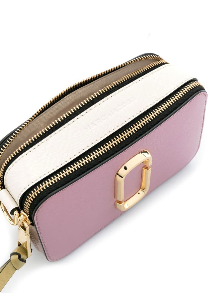 Pink the Snapshot Leather Shoulder Bag