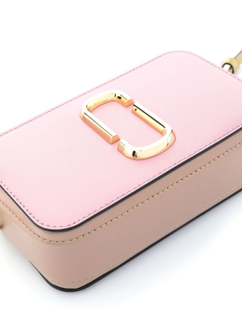 Pink the Snapshot Leather Shoulder Bag