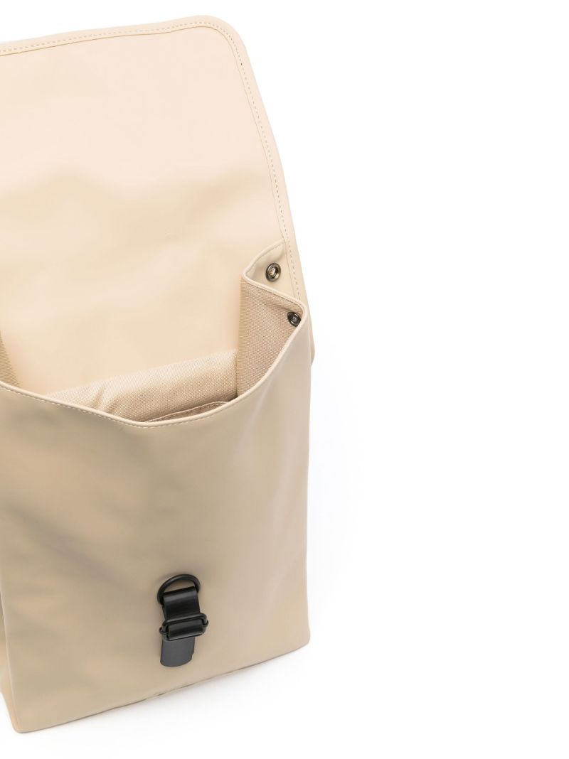 Beige Carabiner-detail Backpack