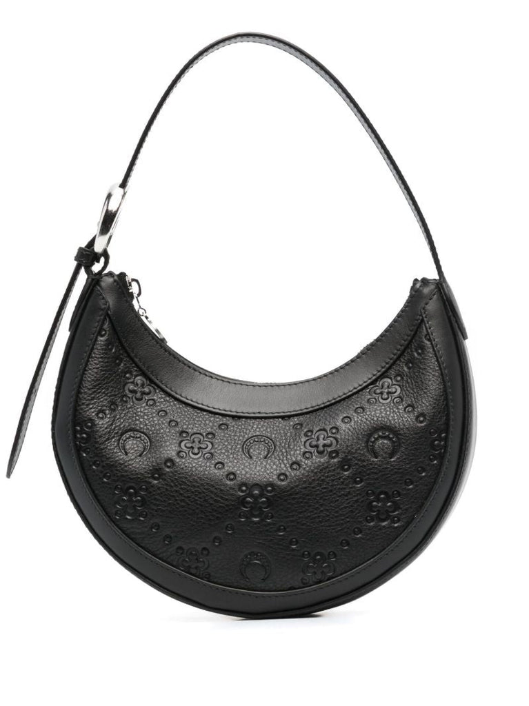 Black Small Moonogram Shoulder Bag