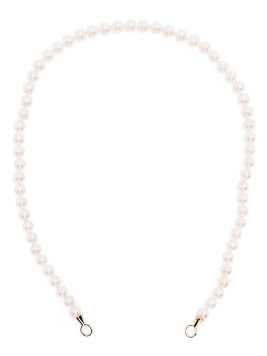 14k Yellow Gold Pearl Necklace