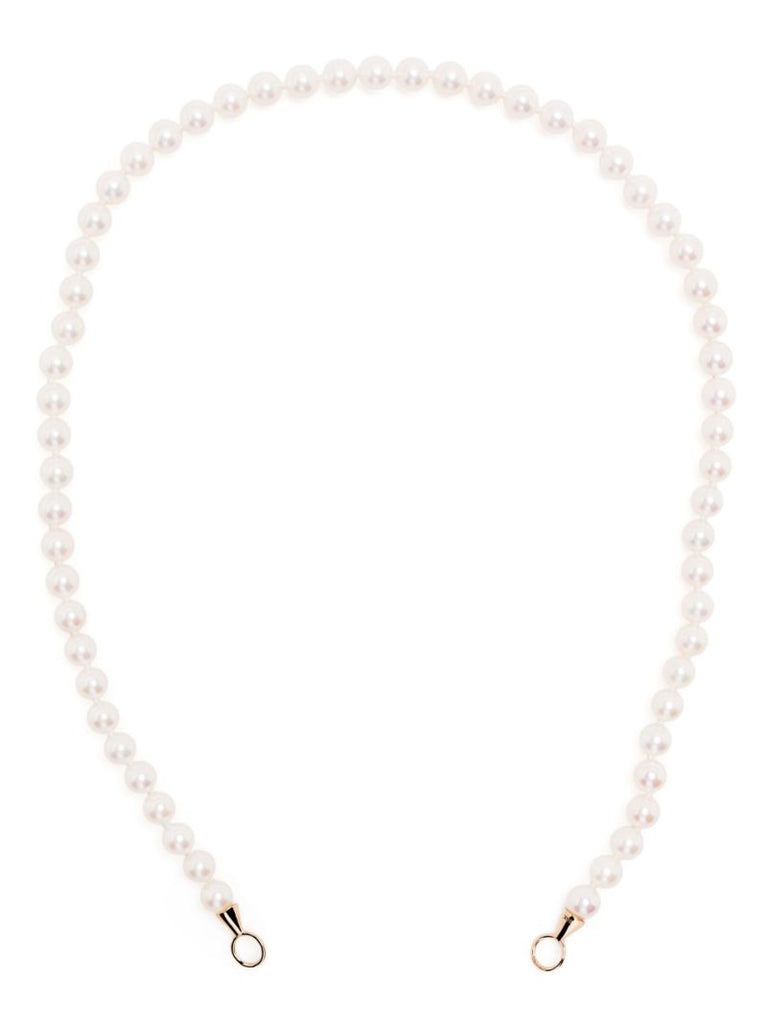 14k Yellow Gold Pearl Necklace