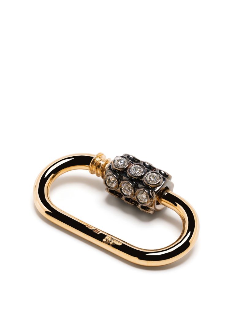 14k Yellow Gold Regular Consuelo Diamond Lock