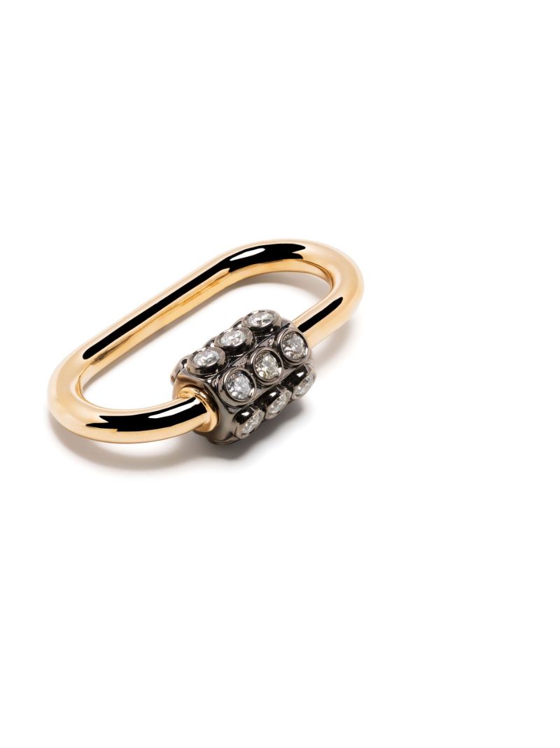 14k Yellow Gold Regular Consuelo Diamond Lock