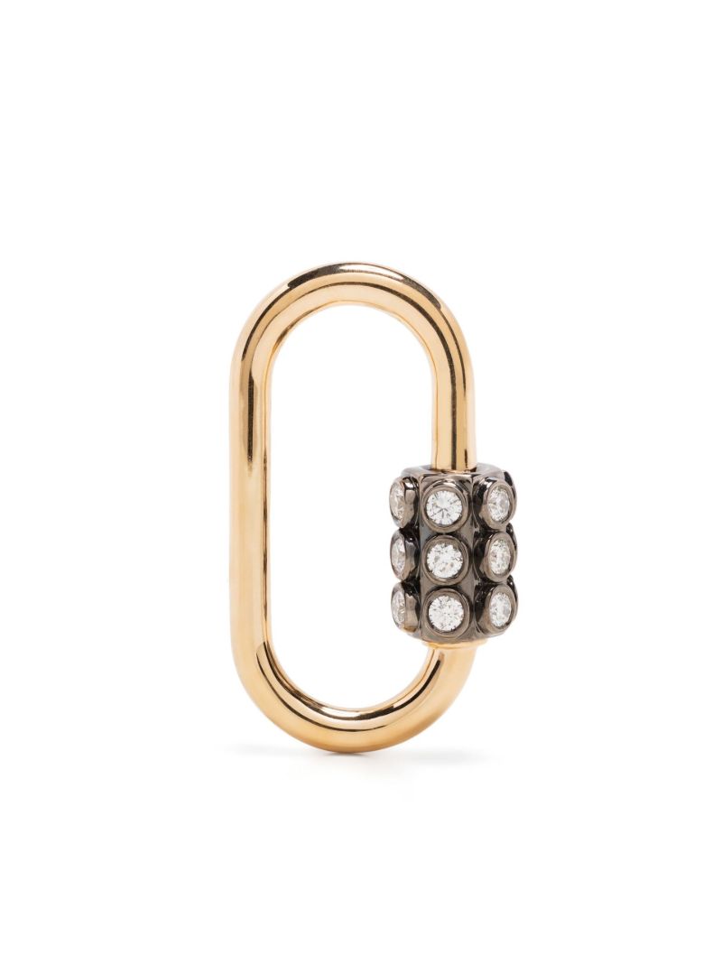 14k Yellow Gold Regular Consuelo Diamond Lock