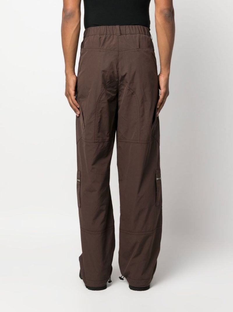 Brown Le Cargo Marrone Cotton Cargo Trousers