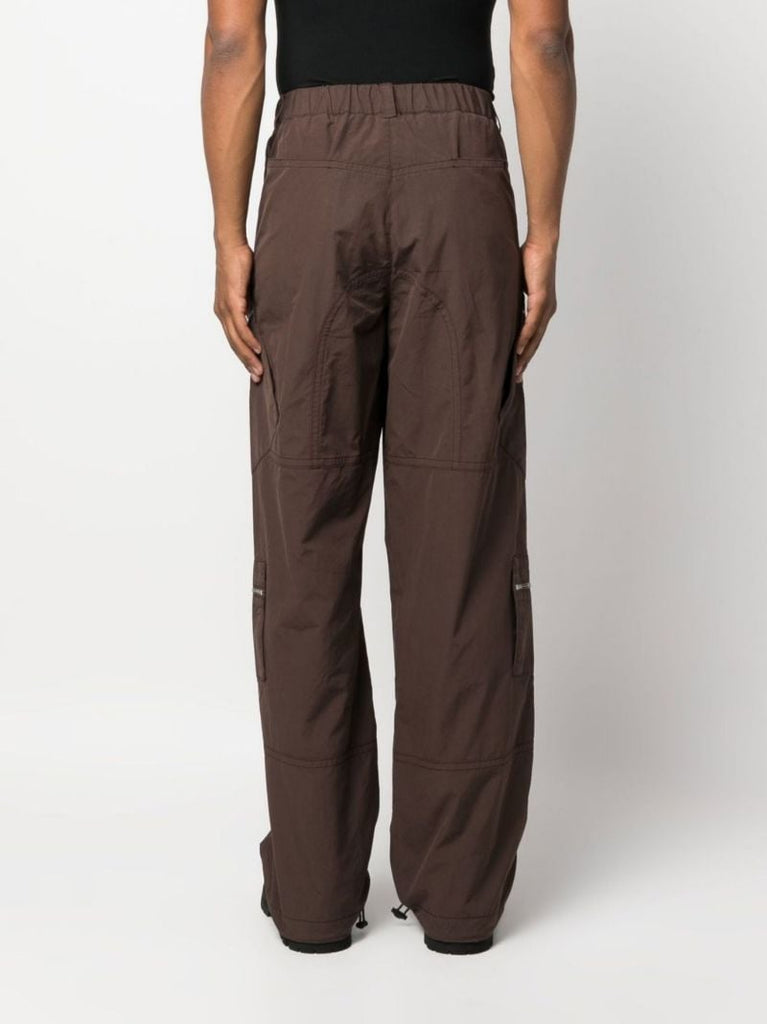 Brown Le Cargo Marrone Cotton Cargo Trousers