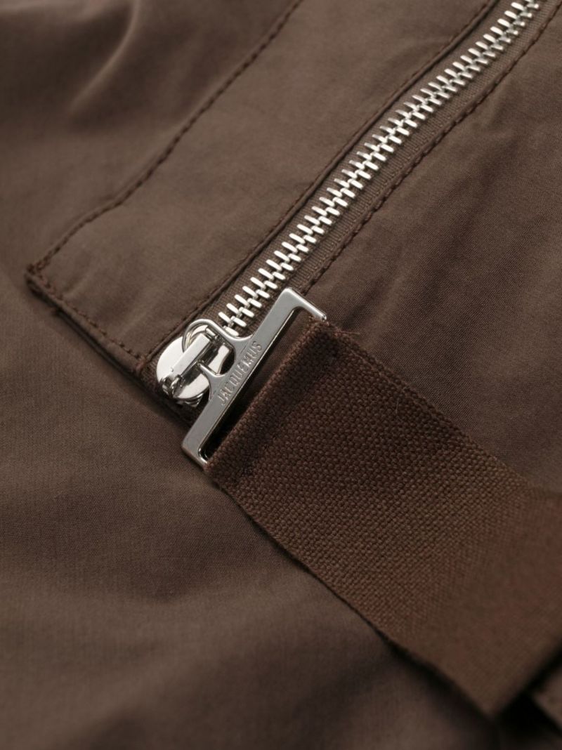 Brown Le Cargo Marrone Cotton Cargo Trousers