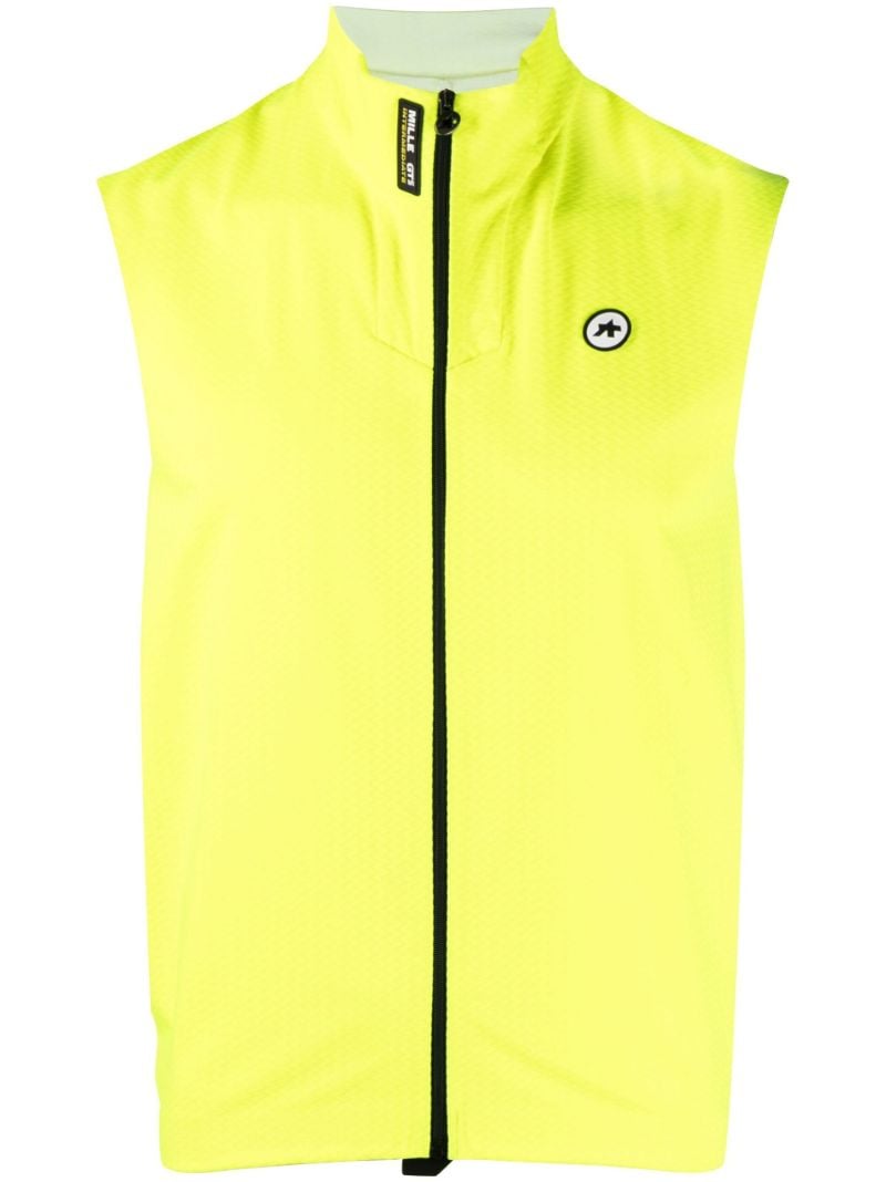Yellow Mille Gts Cycling Gilet