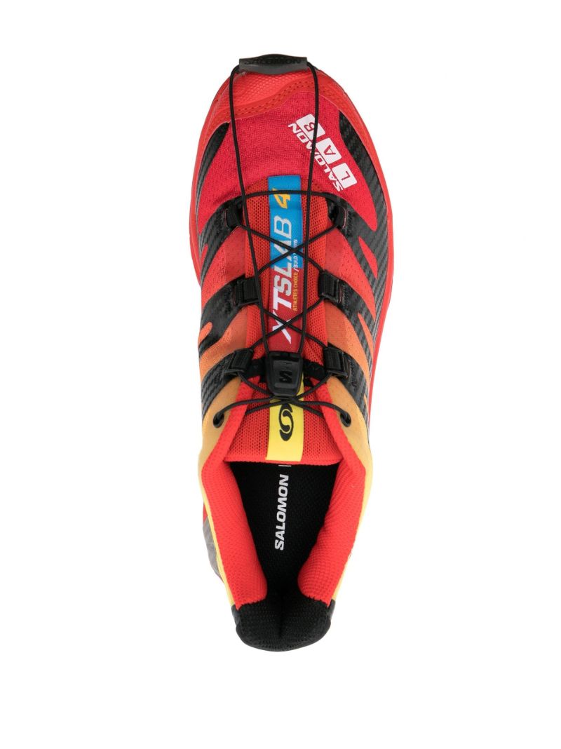 Red  Xt-4 Trail Sneakers