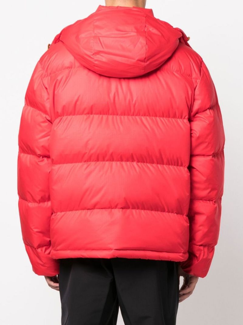 Red '71 Sierra Hooded Quilted Jacket