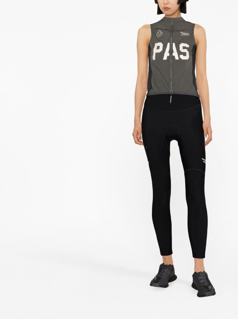 Black Essential Thermal Cycling Leggings