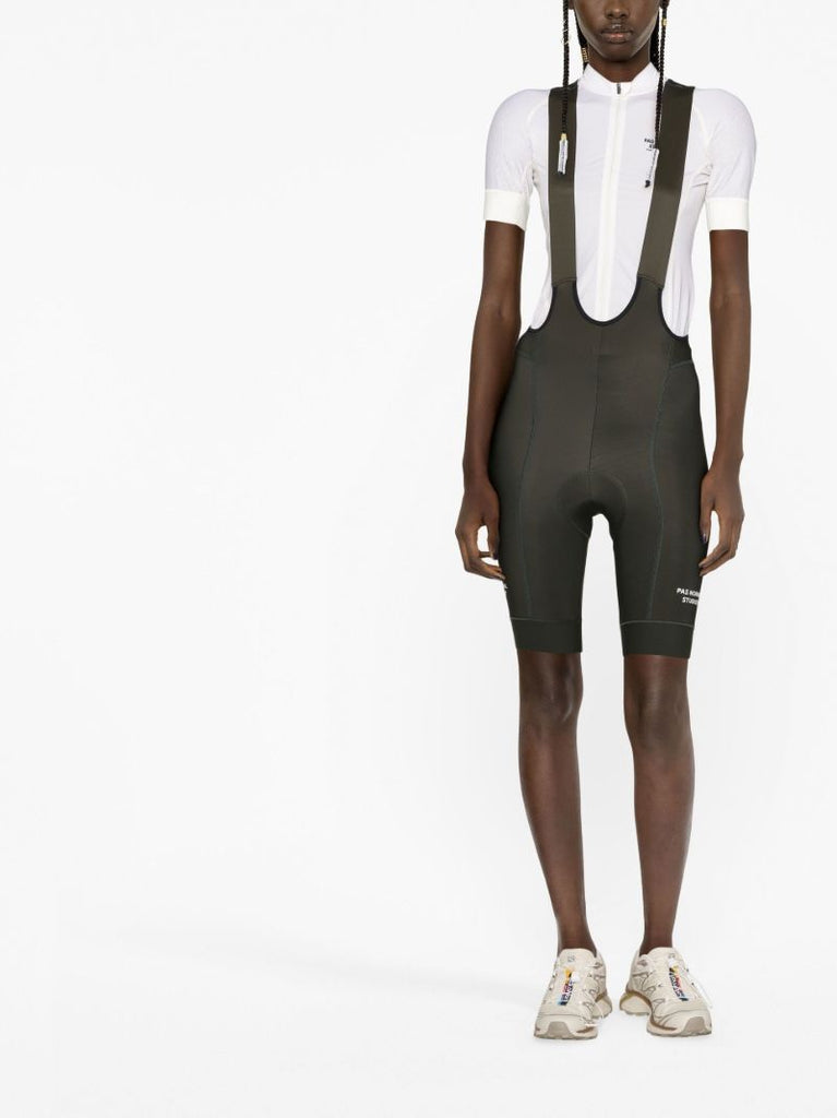 Green Essential Thermal Cycling Bib Shorts