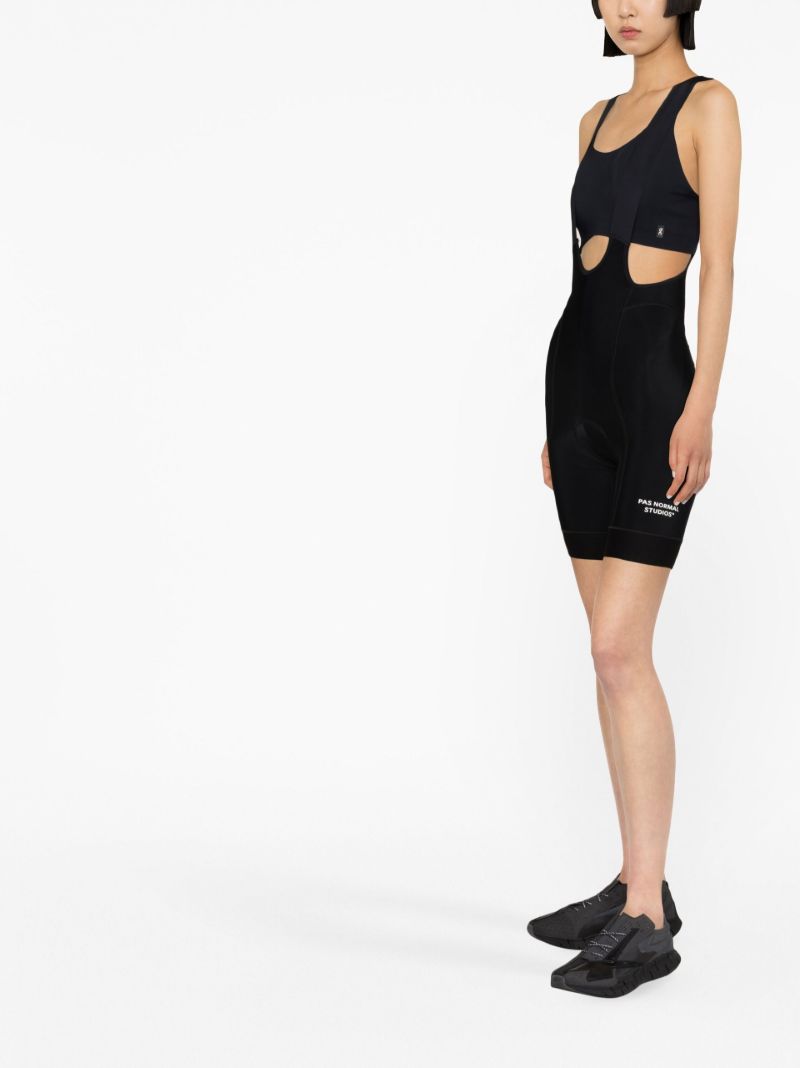 Black Essential Thermal Cycling Bib Shorts
