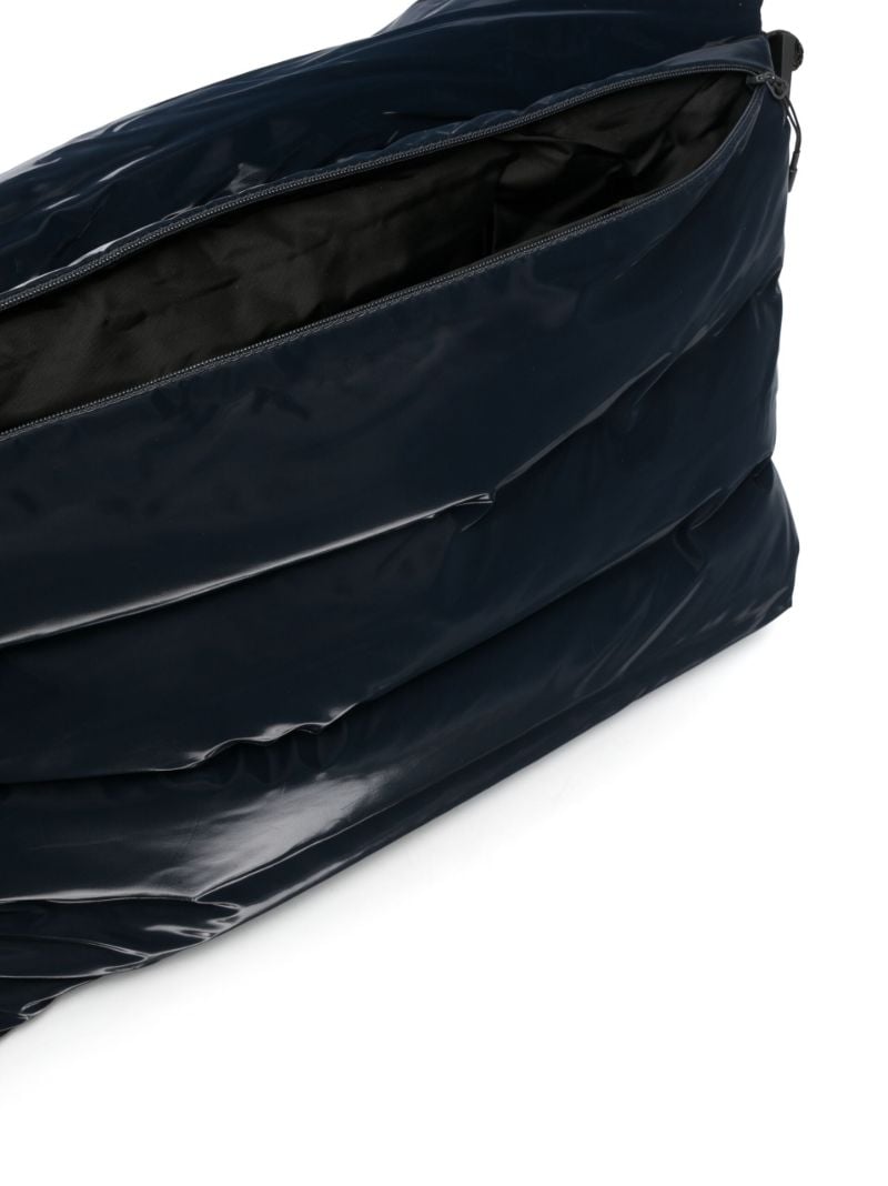 Blue Loop Padded Cross Body Bag
