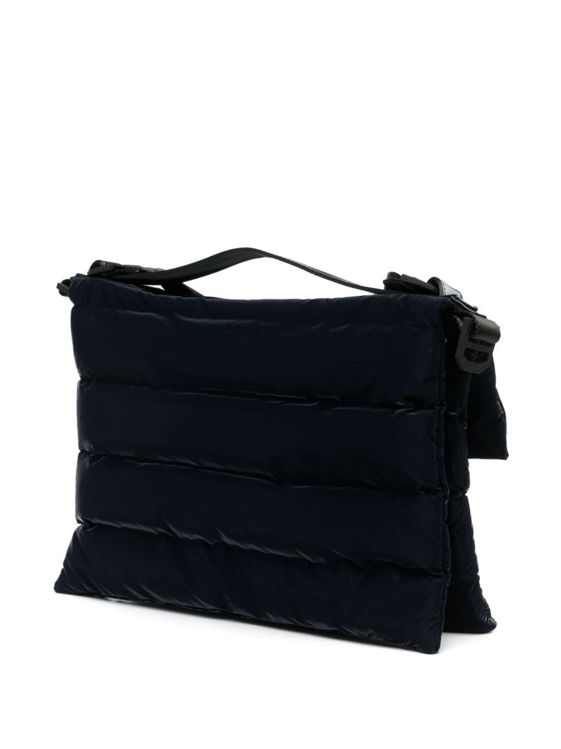 Blue Loop Padded Cross Body Bag