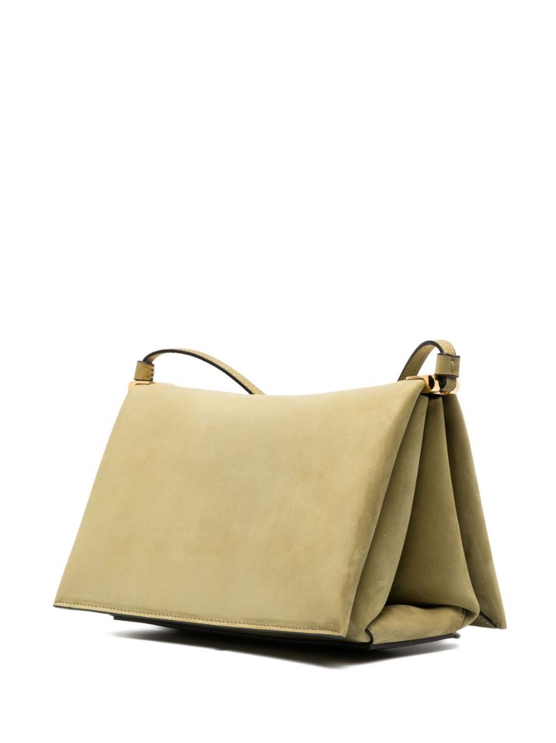 Green Uma Suede Cross Body Bag