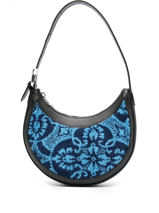 Blue Oriental Towels Shoulder Bag