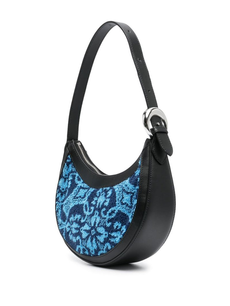 Blue Oriental Towels Shoulder Bag
