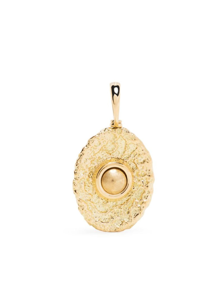 18k Yellow Gold Rolling Sphere Charm