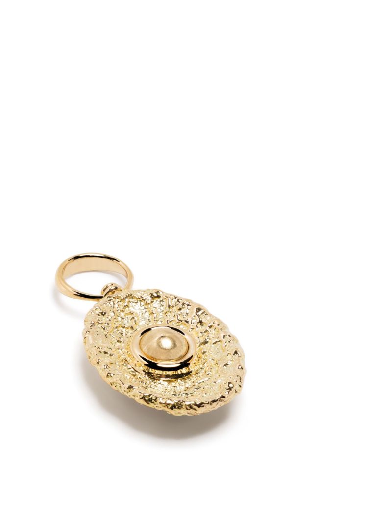 18k Yellow Gold Rolling Sphere Charm