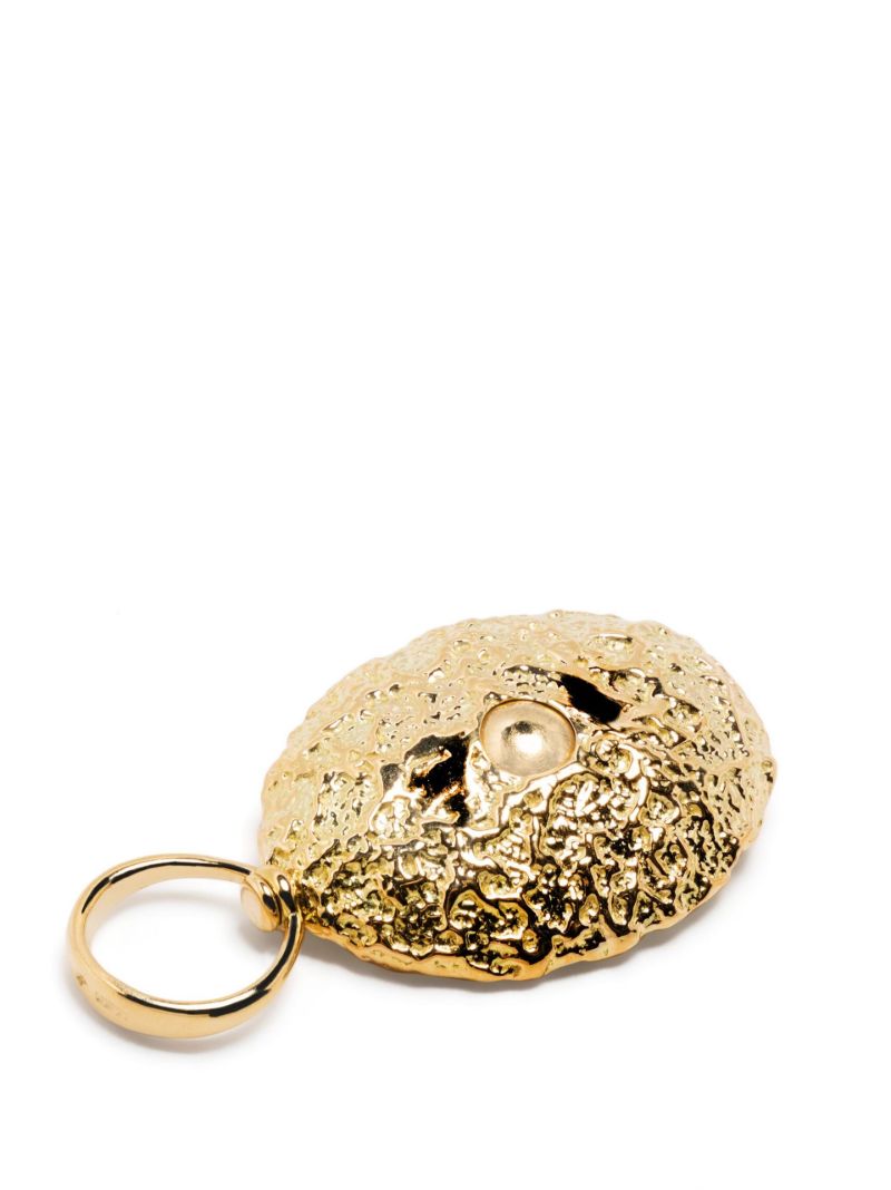 18k Yellow Gold Rolling Sphere Charm