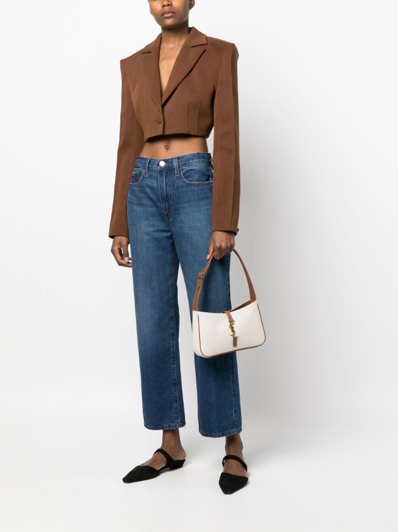Neutral Le 5 Ã_x0083_â_x0082_¬ 7 Canvas Shoulder Bag