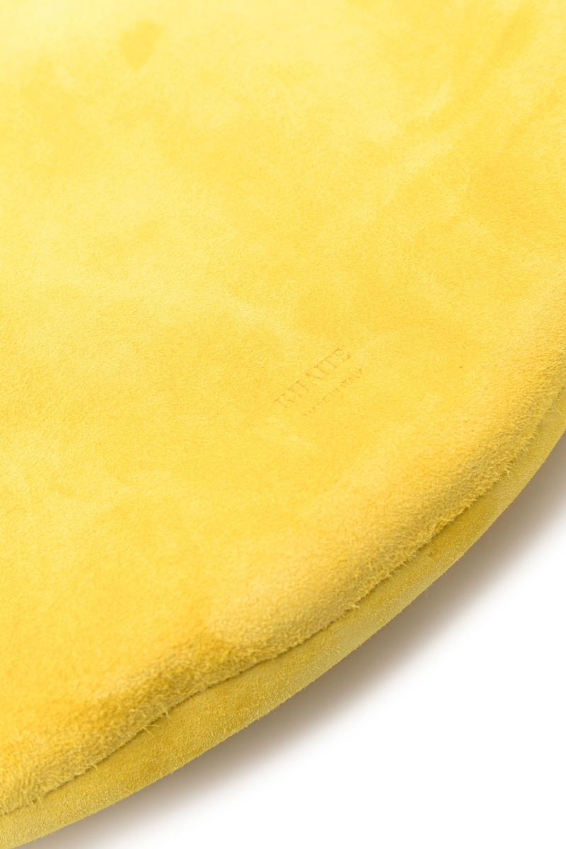Yellow the Medium Olivia Suede Shoulder Bag