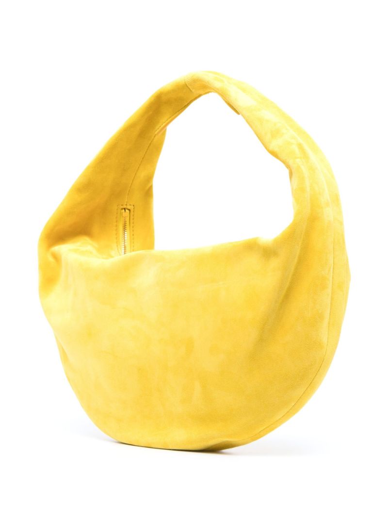 Yellow the Medium Olivia Suede Shoulder Bag