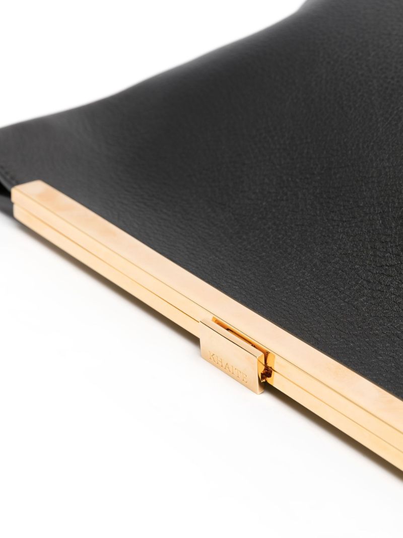 Black Augusta Leather Crossbody Bag