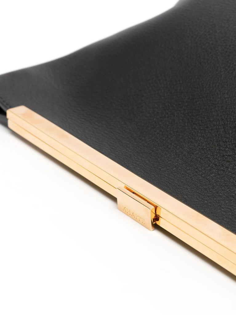 Black Augusta Leather Crossbody Bag