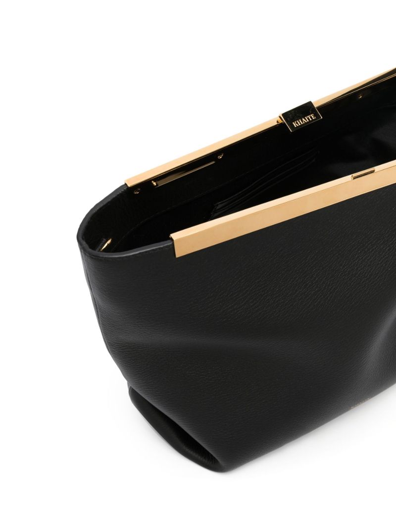Black Augusta Leather Crossbody Bag
