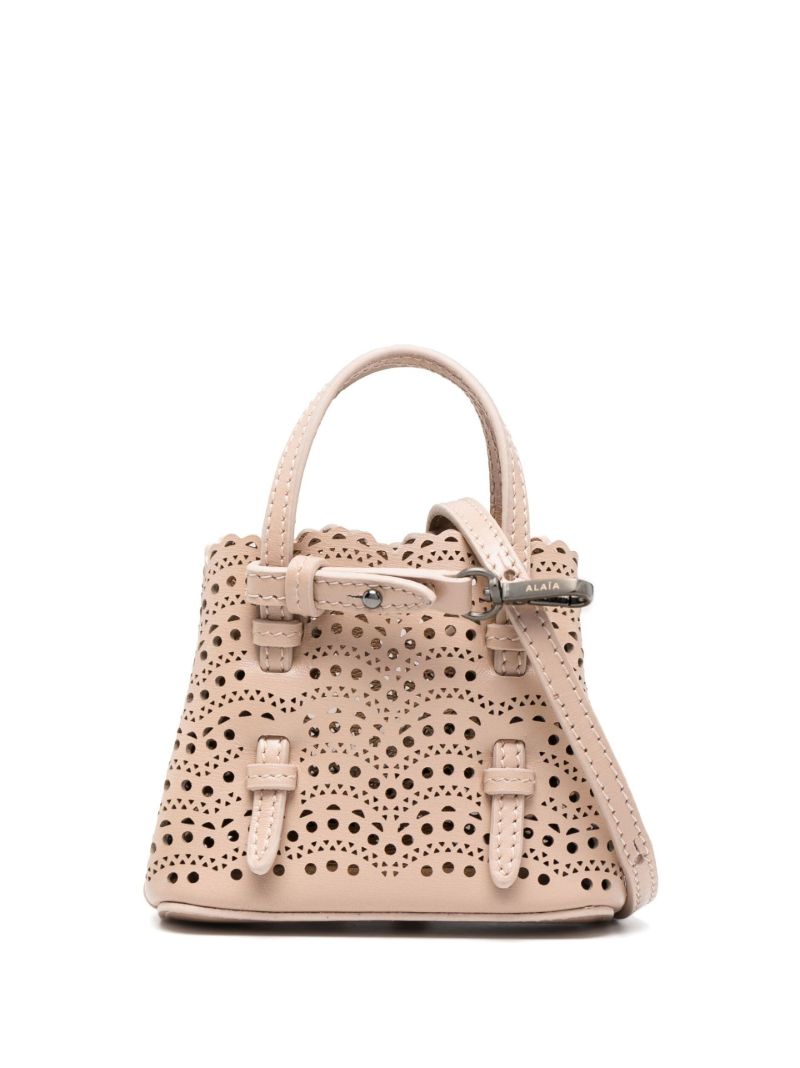 Brown Mini Mina Tote Bag