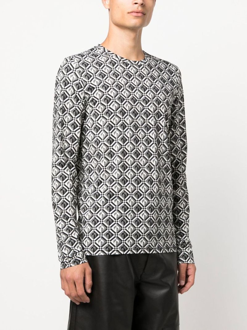 Black Moon Diamant Long Sleeve Top