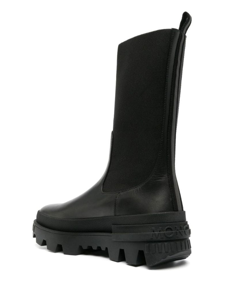Black Neue Leather Chelsea Boots