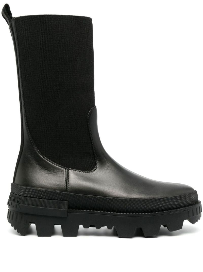 Black Neue Leather Chelsea Boots