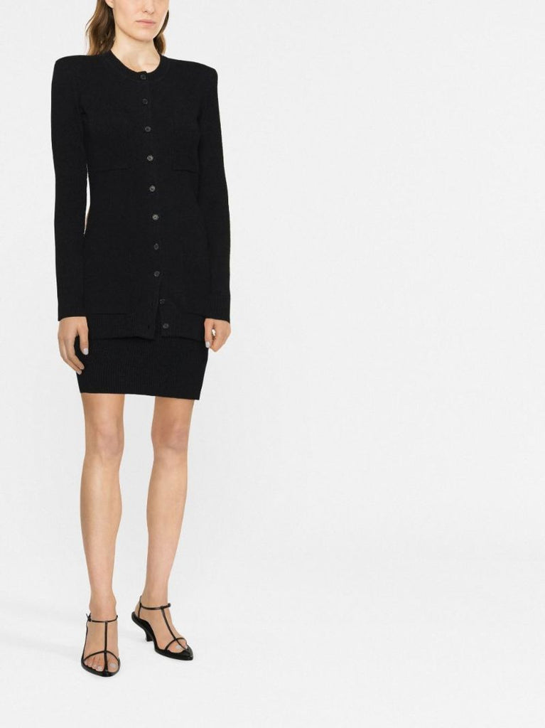 Black Knit Cardigan