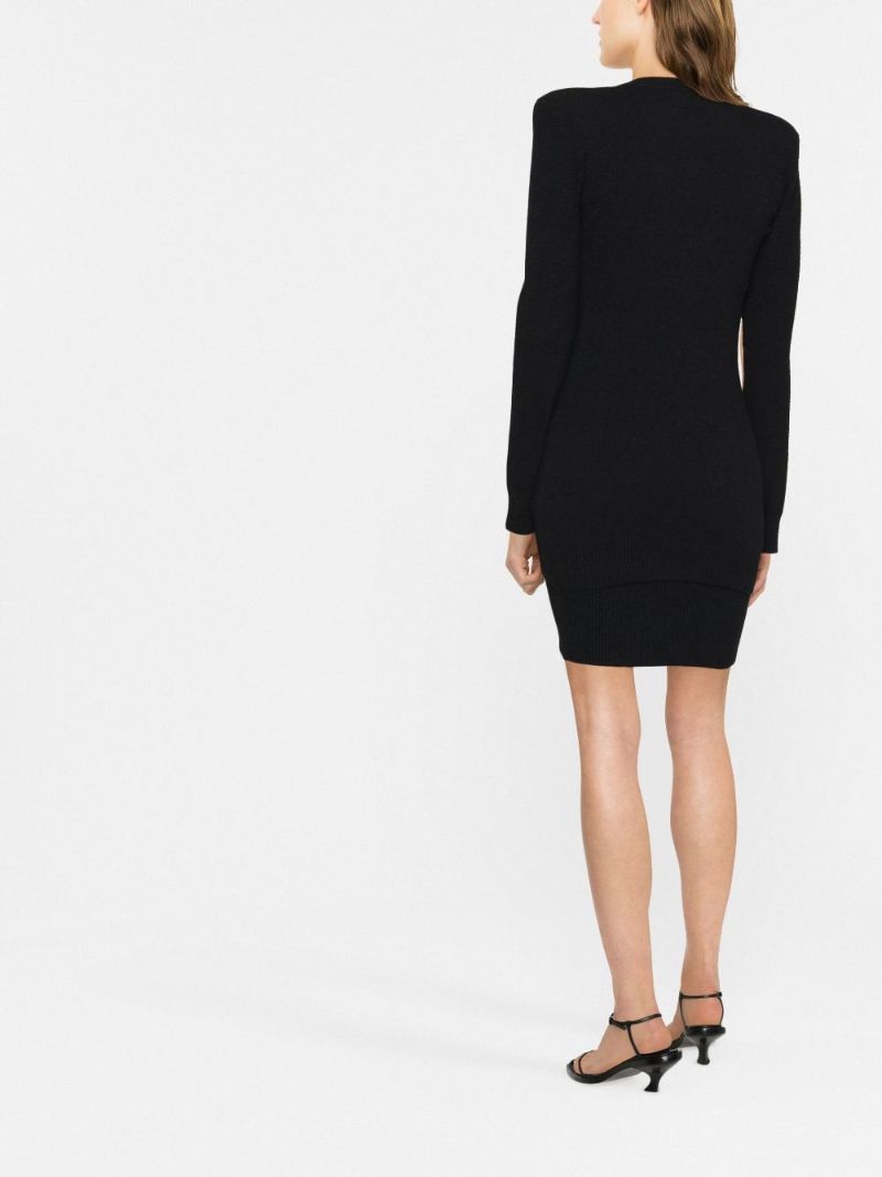 Black Knit Cardigan