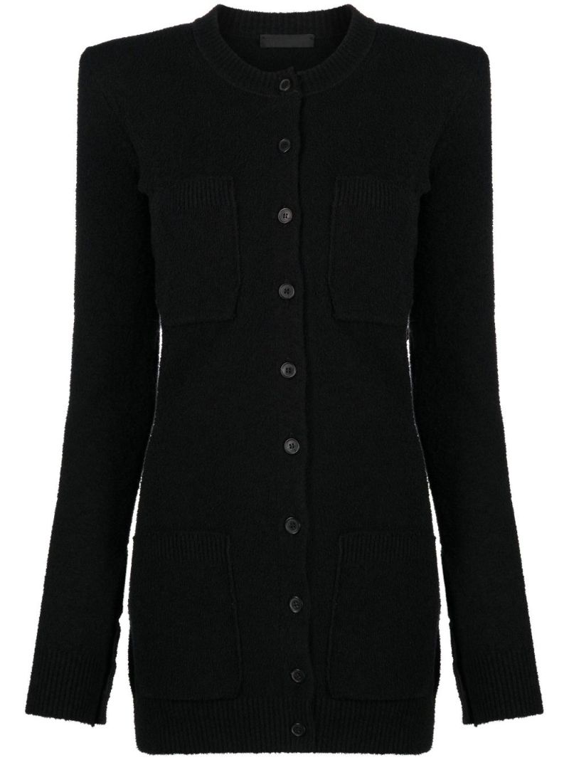 Black Knit Cardigan
