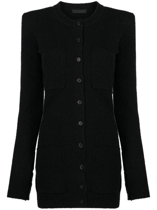 Black Knit Cardigan