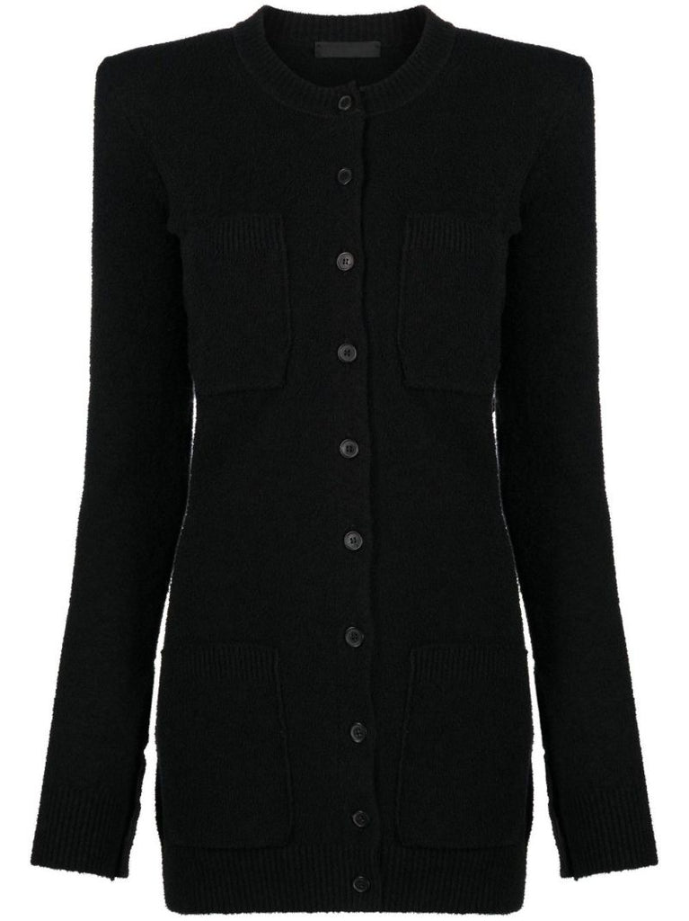 Black Knit Cardigan
